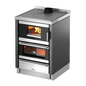 Kook 60 Metallo Antracite Cucina a Legna 6,2 Kw CADEL
