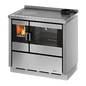 Kook 90 Acciaio Inox Cucina a Legna 7,5 Kw CADEL