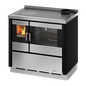 Kook 90 Metallo Nero Cucina a Legna 7,5 Kw CADEL