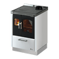 Smart 60 Metallo Bianco Cucina a Legna 6,5 Kw CADEL