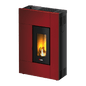 Spirit 5 Metallo Rosso Stufa a Pellet 5,2 Kw Ad Aria CADEL
