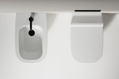 Alba Vaso Traslato Rimless Bianco Opaco Dolomite
