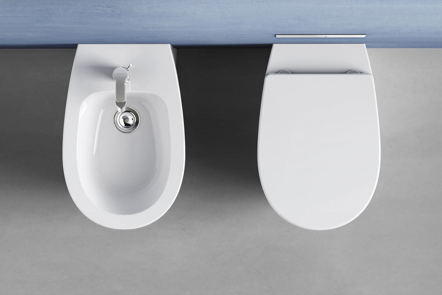 Demy Bidet sospeso erogazione rubinetto Dolomite