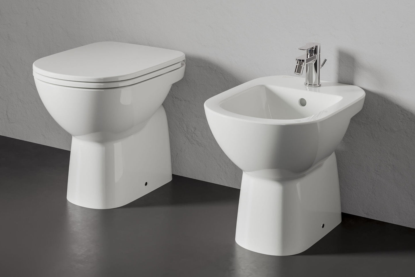 Gemma 2 Bidet erogazione rubinetto Dolomite