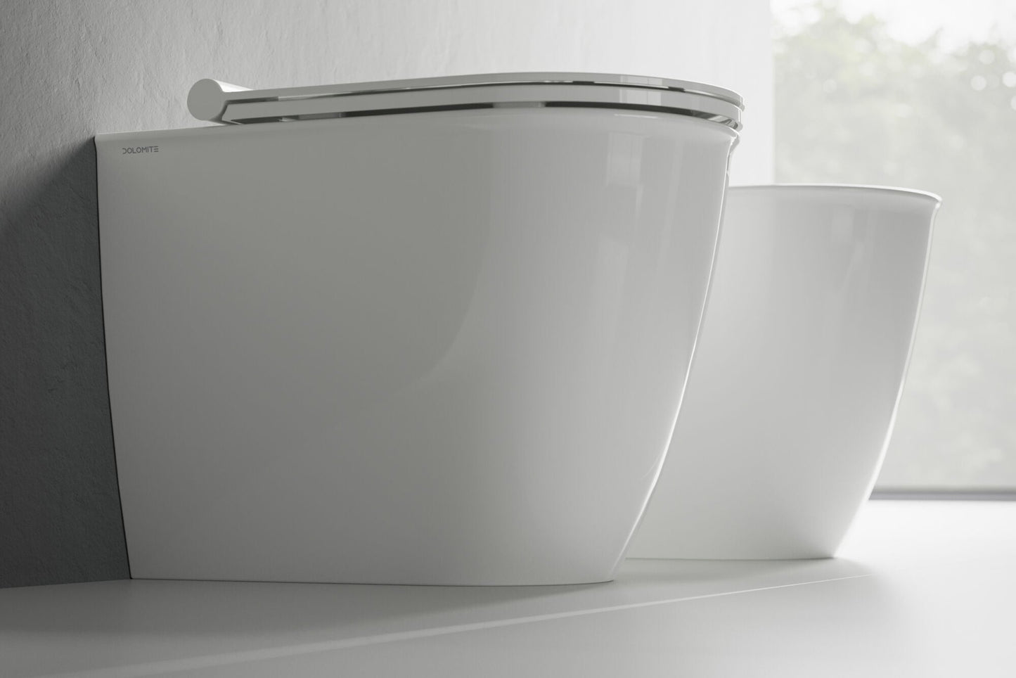 Mayka Bidet filo muro BTW bianco Dolomite