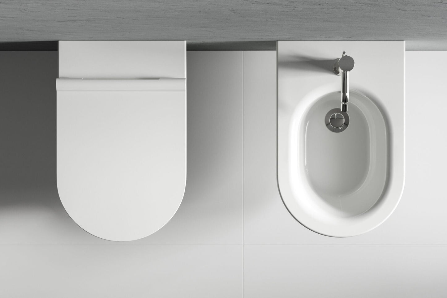 Mayka Bidet sospeso bianco Dolomite