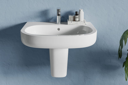 Mirto Lavabo monoforo L. 68 cm Dolomite