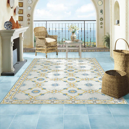 Piastrella Cotto Mediterraneo Blu 34×34 cm Savoia Italia