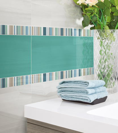 Costa del Sol Bianco 20x60 Bordo Nat. Lucido Savoia Italia