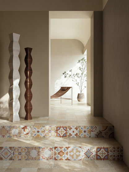 COTTO DEL CAMPIANO TERRE EMILIANE MIX NATURALE 20X20 CIR CERAMICHE