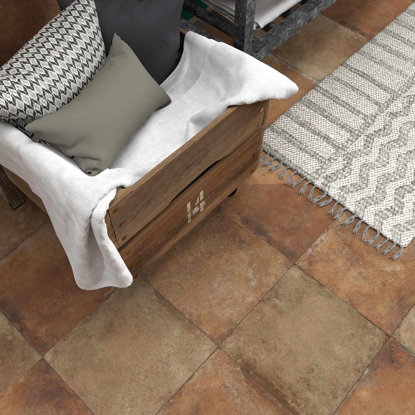 Senese Artisan Cotto 34x34 Savoy