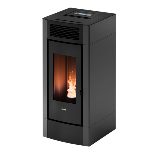 Cristal 9 Air Antracite Stufa a Pellet 8,5 Kw Ad Aria CADEL