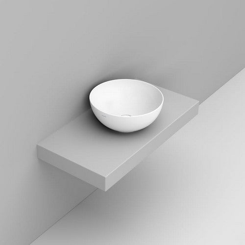 Noemi Lavabo da appoggio a ciotola diam 44 cm bianco opaco Dolomite