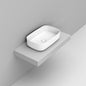 Noemi Lavabo da appoggio ovale 62x38 bianco Dolomite