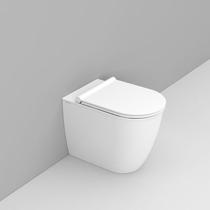 Mayka Vaso traslato filo muro BTW Bianco opaco Dolomite