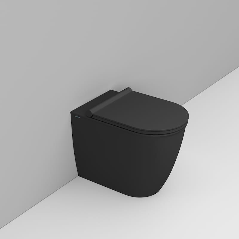 Mayka Vaso filo muro traslato BTW nero opaco Dolomite
