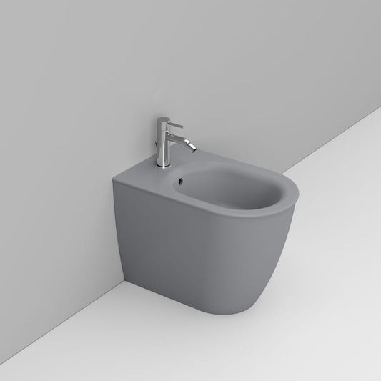 Mayka Bidet filo muro BTW grigio cemento Dolomite