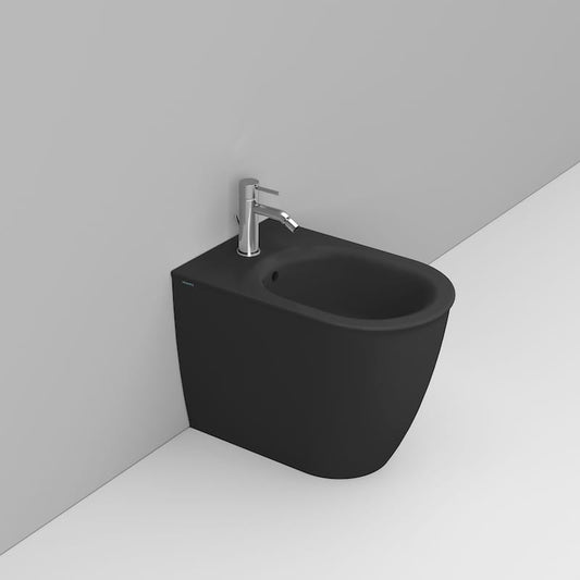 Mayka Bidet filo muro BTW nero opaco Dolomite