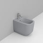Alba Bidet Filo Muro Btw Grigio Cemento Dolomite
