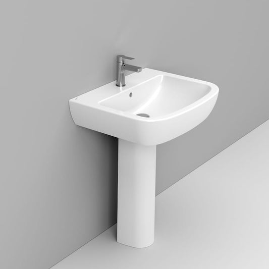 Gemma 2 Lavabo monoforo L. 65 cm Dolomite