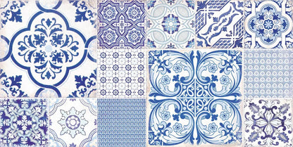 Vietri Paestum Blu 30x60 Savoia Italia