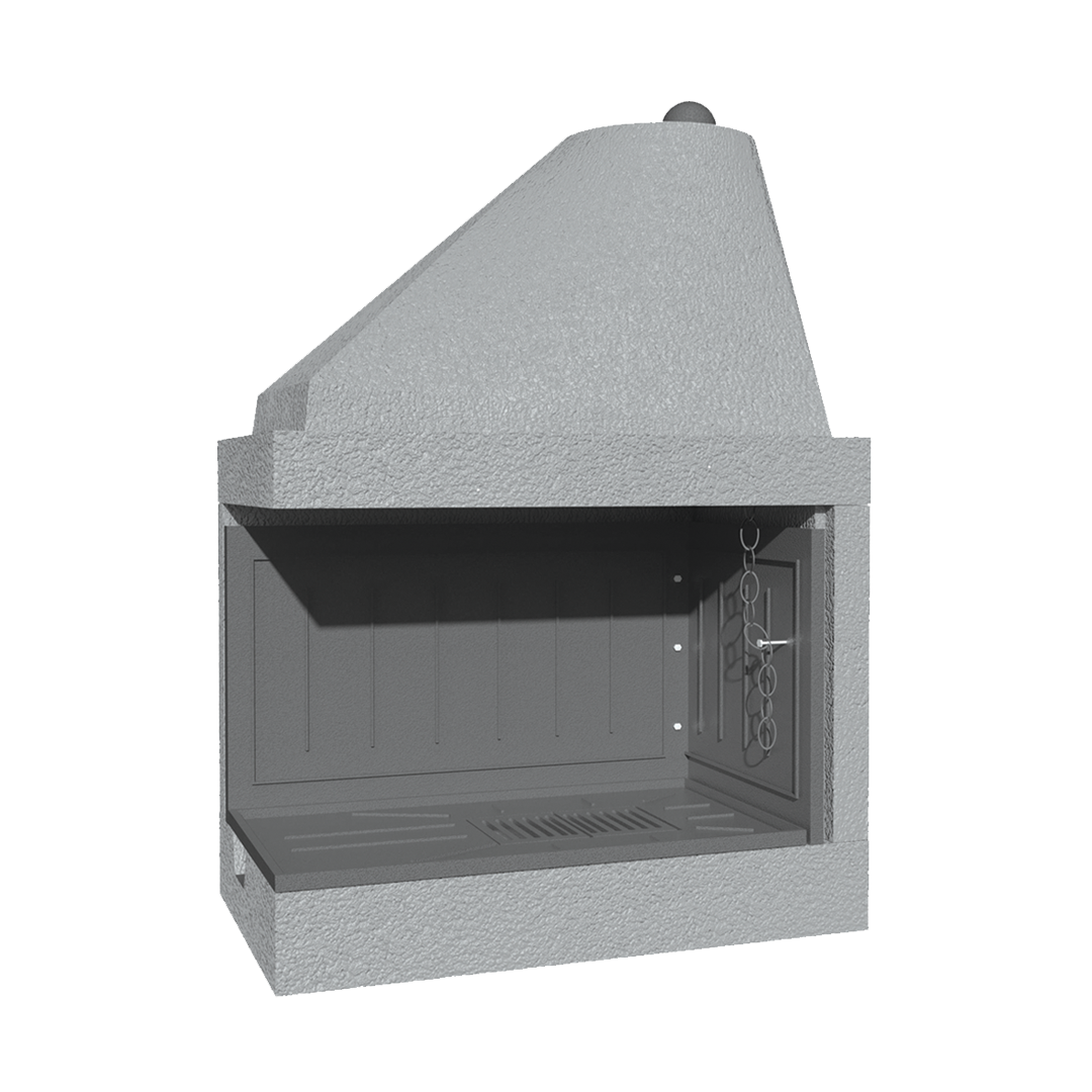 CAMINETTO PREFABBRICATO A LEGNA DS 100 TGH MARSICAMIN