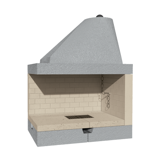 CAMINETTO PREFABBRICATO A LEGNA DS 110 REF MARSICAMIN