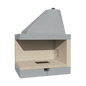 CAMINETTO PREFABBRICATO A LEGNA DS 110 REF MARSICAMIN