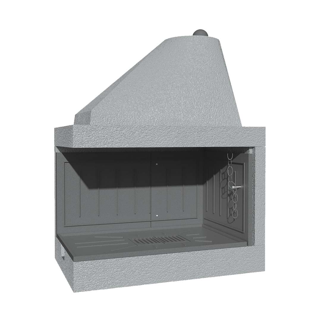 CAMINETTO PREFABBRICATO A LEGNA DS 110 TGH MARSICAMIN