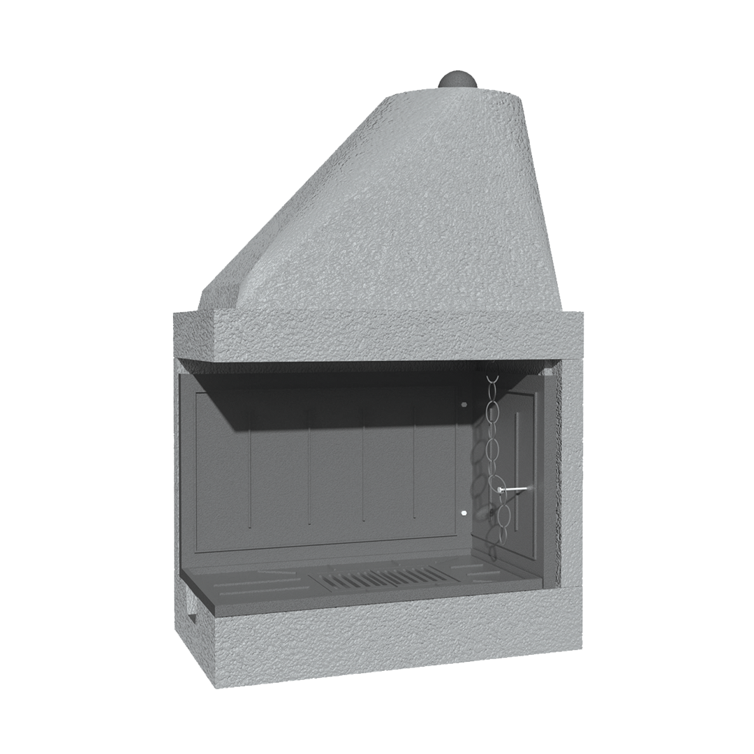 CAMINETTO PREFABBRICATO A LEGNA DS 90 TGH MARSICAMIN