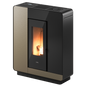 Elle Plus 9 Flexit Metallo Light Bronze Stufa a Pellet 8,5 Kw Canalizzata Ad Aria CADEL