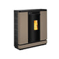 Embera EP Greige Stufa a Pellet Ventilata e Canalizzabile ad Aria 8,3 kW Caminetti Montegrappa