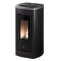 Eclipse Plus 11 Antracite-Titanium Stufa a Pellet 10,5 Kw Canalizzata Ad Aria CADEL