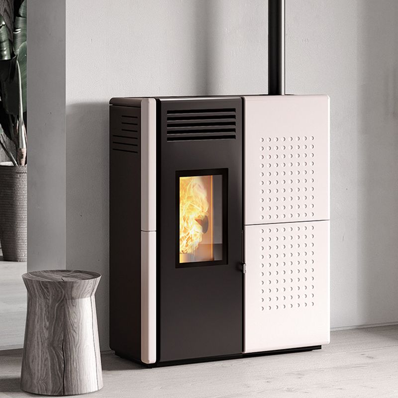 Stufa a Pellet Ermetica Canalizzata Fendor SXS 12 Bianca Caminetti Montegrappa 12,4 kW