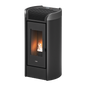 Fenice 11 Antracite Titanium Stufa a Pellet 10,5 Kw Ad Aria CADEL