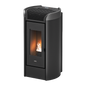 Fenice Plus 11 Antracite-Titanium Stufa a Pellet 10,5 Kw Canalizzata Ad Aria CADEL