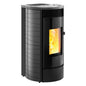 Gassa M Grigio MW26 Wi-Fi EP Termostufa a Pellet Idro Ermetica e Ventilata 26 kW Caminetti Montegrappa