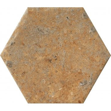 Cotto del Campiano Esagona Giallo Umbria R10 15,8X18,3 Cir Ceramiche
