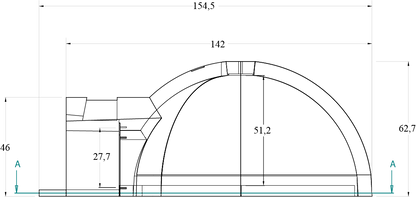 Four à bois Marsicamine Gusto 110