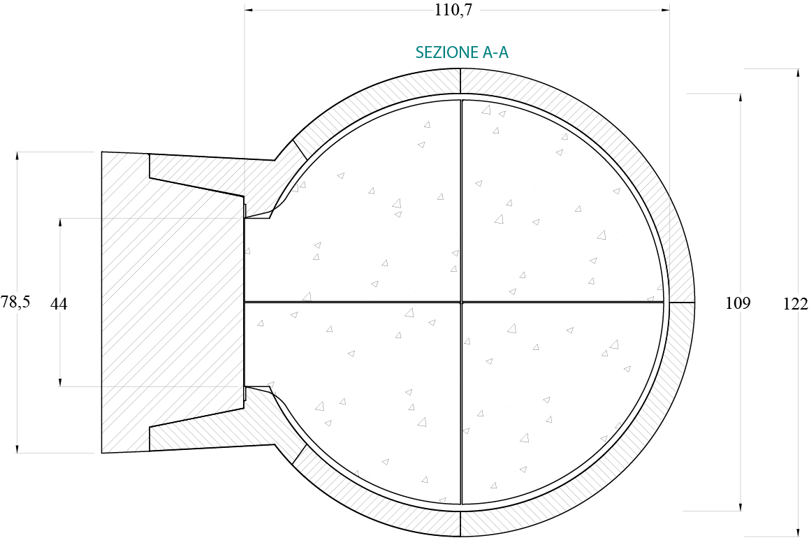 Four à bois Marsicamine Gusto 110