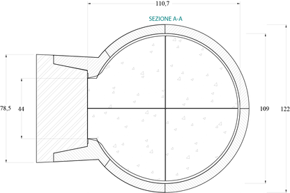 Four à bois Marsicamine Gusto 110