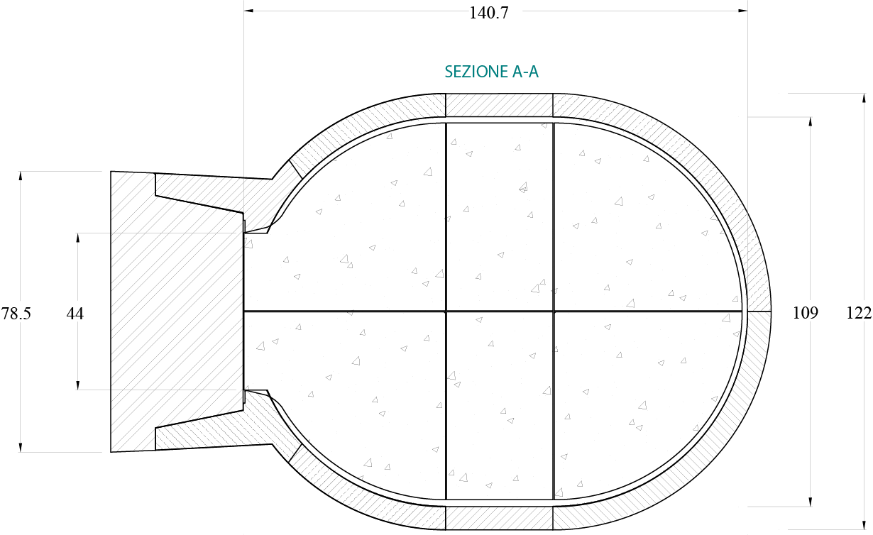 GUSTO 110 SUPER FORNO A LEGNA MARSICAMIN