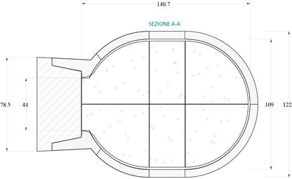GUSTO 110 SUPER FORNO A LEGNA MARSICAMIN