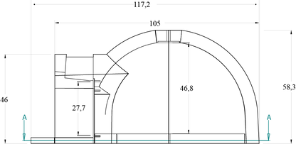Four à bois Marsicamin Gusto 80