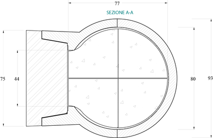 Four à bois Marsicamin Gusto 80
