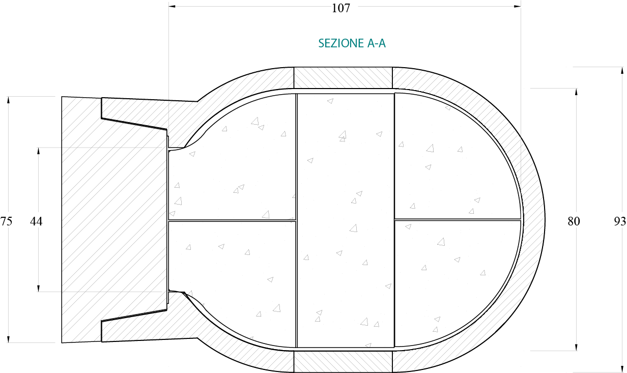 GUSTO 80 SUPER FORNO A LEGNA MARSICAMIN