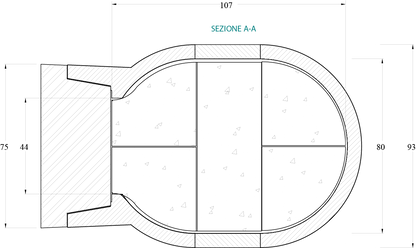 GUSTO 80 SUPER FORNO A LEGNA MARSICAMIN