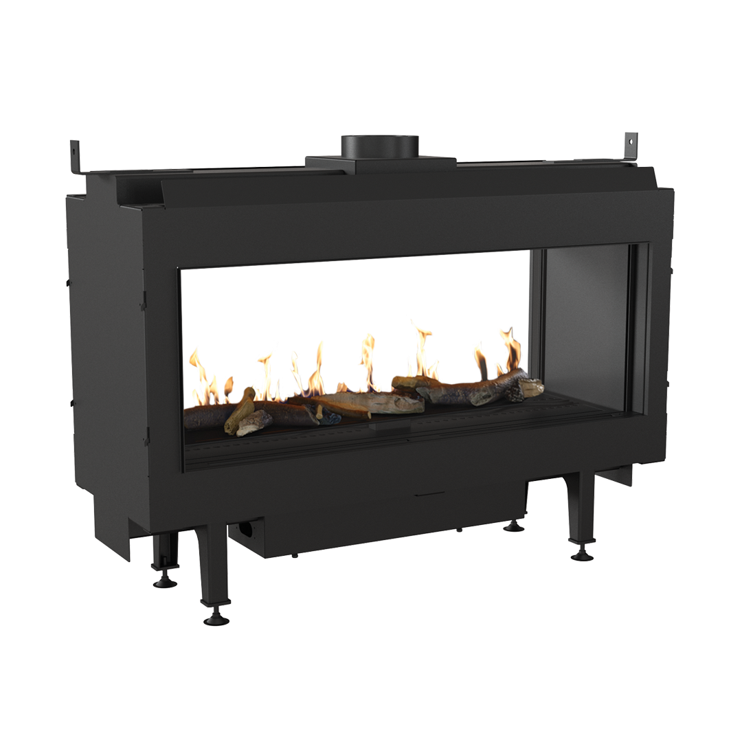 CAMINO GAS 100 BIFACCIALE METANO G 20 KW 13 MARSICAMIN