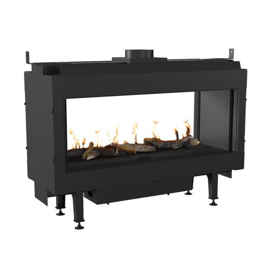 CAMINO GAS 100 BIFACCIALE METANO G 20 KW 13 MARSICAMIN