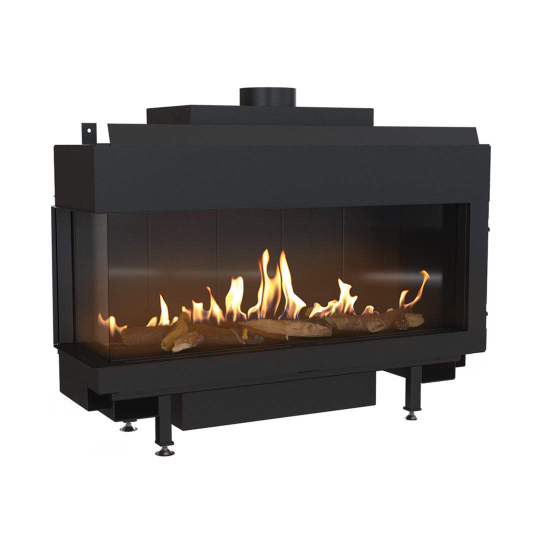 CAMINO GAS 100 LATERALE SX GPL G 31 KW 10,8 MARSICAMIN